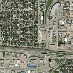 Lethbridge map(satellite map)