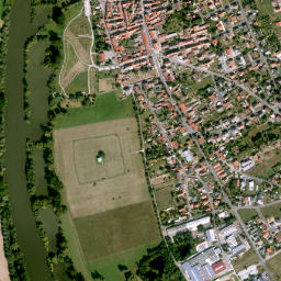 Marktsteft map(satellite map)