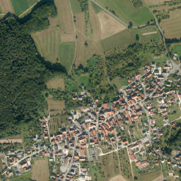 Pinzberg map(satellite map)