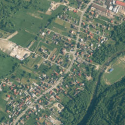 Białka map(satellite map)