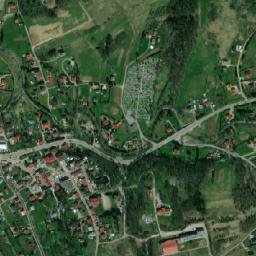 Bircza map(satellite map)