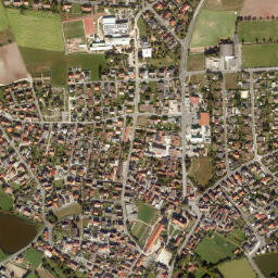 Hemhofen map(satellite map)