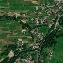 Słopnice map(satellite map)