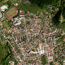 Scheinfeld map(satellite map)