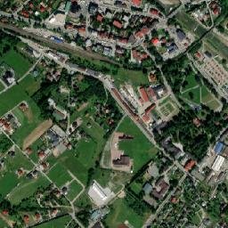 Mszana Dolna map(satellite map)