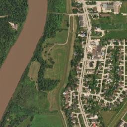 St. Adolphe map(satellite map)
