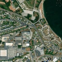 Querqueville map(satellite map)