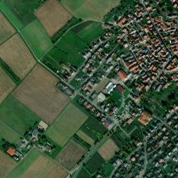 Großrinderfeld map(satellite map)