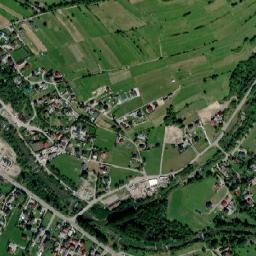 Mszana Górna map(satellite map)