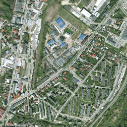 Powiat gorlicki map(satellite map)