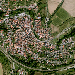 Obernbreit map(satellite map)
