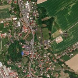 Sedlnice map(satellite map)