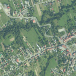 Jordanów map(satellite map)