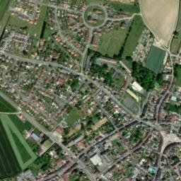 Breteuil map(satellite map)
