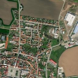 Jevíčko map(satellite map)