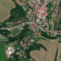 Potštát map(satellite map)