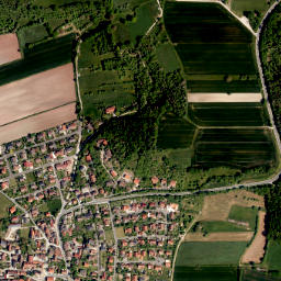 Baudenbach map(satellite map)