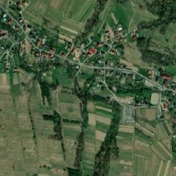 Juszczyna map(satellite map)