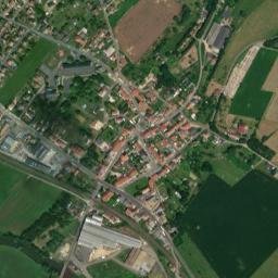 Blagny map(satellite map)