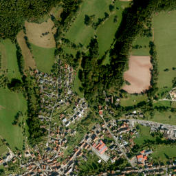 Kirchzell map(satellite map)