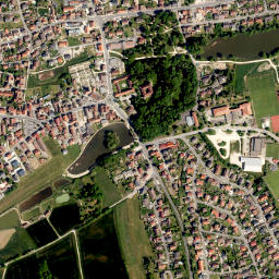 Weisendorf map(satellite map)