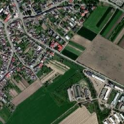Senice na Hané map(satellite map)