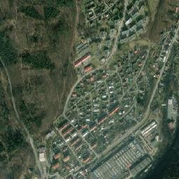 Hlubočky map(satellite map)