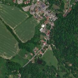 Hukvaldy map(satellite map)