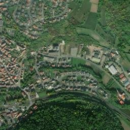Grünsfeld map(satellite map)