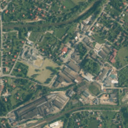 Węgierska Górka map(satellite map)
