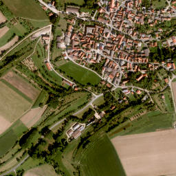 Ippesheim map(satellite map)