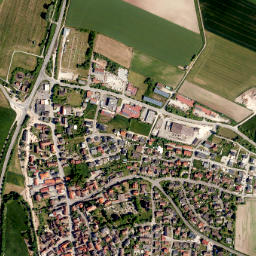 Diespeck map(satellite map)
