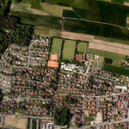 Uttenreuth map(satellite map)