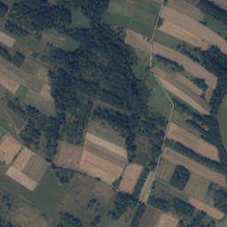 Powiat krośnieński map(satellite map)