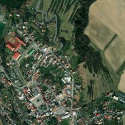 Konice map(satellite map)