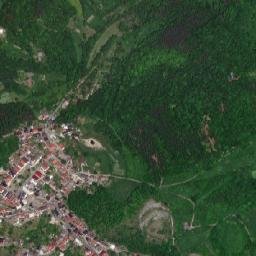 Štramberk map(satellite map)