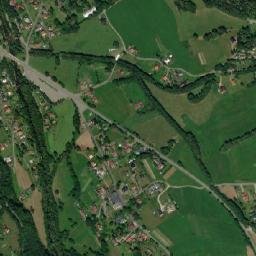 Morávka map(satellite map)