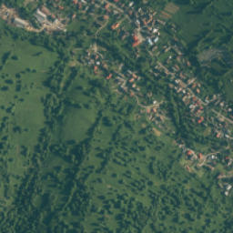 Żabnica map(satellite map)