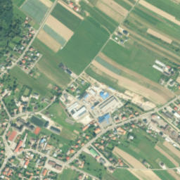 Podegrodzie map(satellite map)