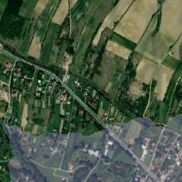 Nowosielce-Gniewosz map(satellite map)