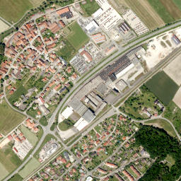 Dietersheim map(satellite map)