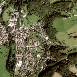 Vorra map(satellite map)