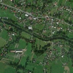 Písek map(satellite map)