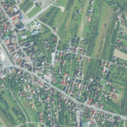 Łącko map(satellite map)