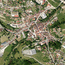 Emskirchen map(satellite map)