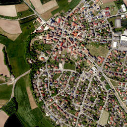 Tuchenbach map(satellite map)