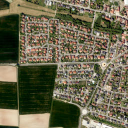 Obermichelbach map(satellite map)