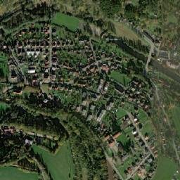 Želiv map(satellite map)