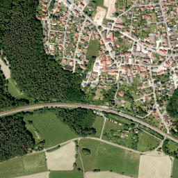 Puschendorf map(satellite map)