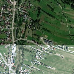 Klikuszowa map(satellite map)